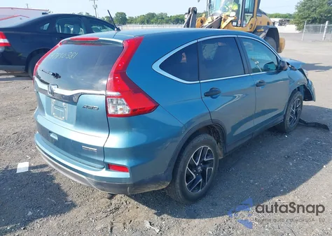 2016 Honda Cr-V Se из США, поврежденный, VIN 5J6RM4H43GL037377